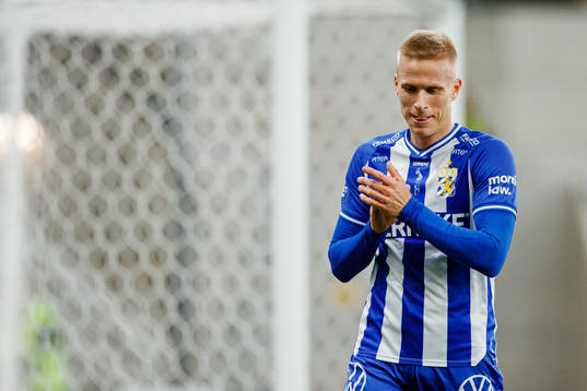 IFK Göteborgs Oscar Wendt deppar