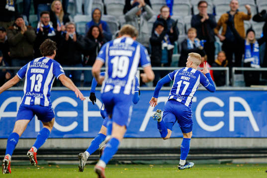 IFK Göteborgs Oscar Wendt jublar