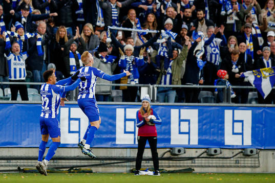 IFK Göteborgs Oscar Wendt jublar