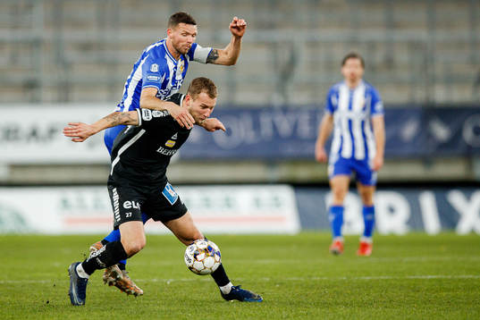 IFK Göteborgs Marcus Berg och Örebros Andreas Skovgaard