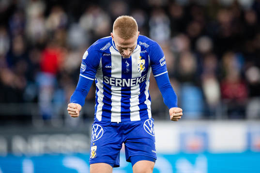 IFK Göteborgs Oscar Wendt jublar
