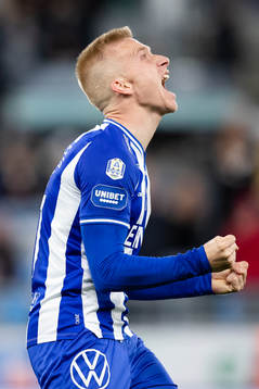 IFK Göteborgs Oscar Wendt jublar