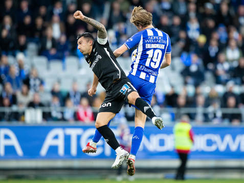 Örebros Jiloan Hamad och IFK Göteborgs August Erlingmark