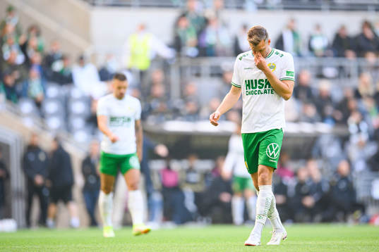 Hammarbys Richard Magyar deppar
