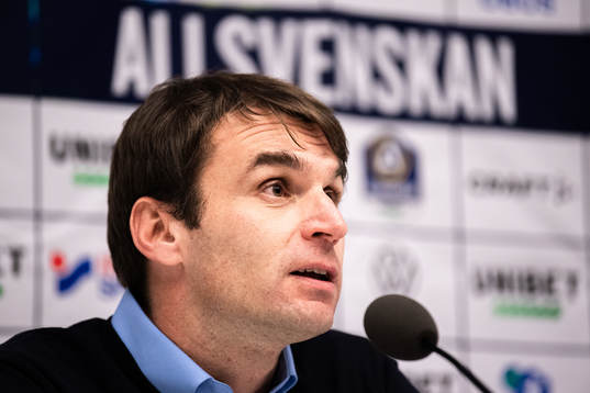 Hammarbys tränare Milos Milojevic