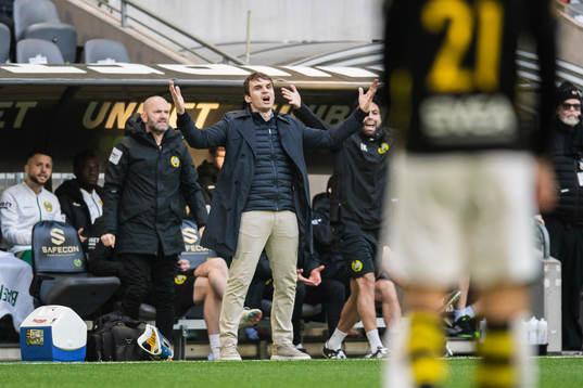 Hammarbys tränare Milos Milojevic