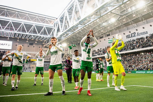 Hammarbys Simon Sandberg, Aziz Mohammed Ouattara och