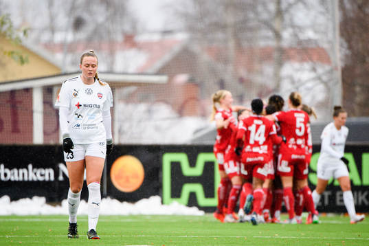 Rosengårds Stefanie Sanders  deppar