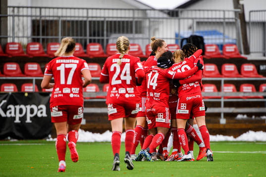 Piteås spelare jublar