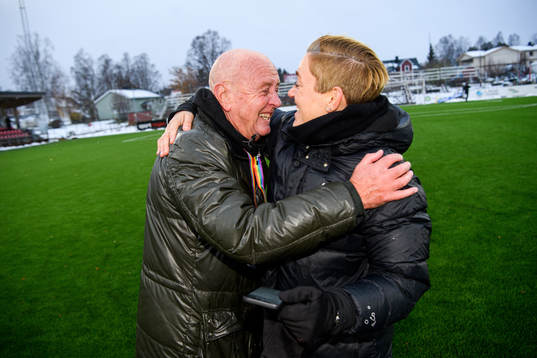 Erling Nilsson och Therese Sjögran, Sportchef Rosengård,