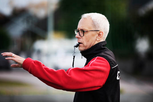 Peter Lundgren, ordförande i Vellinge IF och drivande