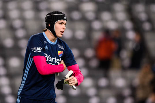 Djurgårdens målvakt Jacob Widell Zetterström