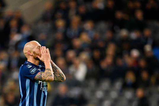 Djurgårdens Magnus Eriksson deppar