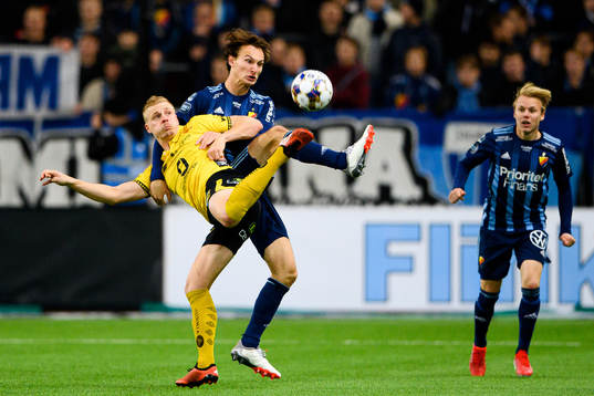 Elfsborgs Per Frick och Djurgårdens Hjalmar Ekdal