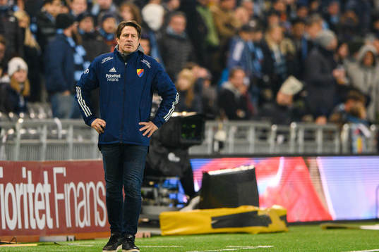 Djurgårdens tränare Thomas Lagerlöf