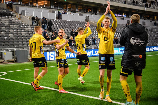 Elfsborgs Per Frick, Simon Strand och Alexander