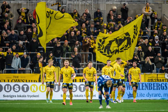 Elfsborgs spelare jublar