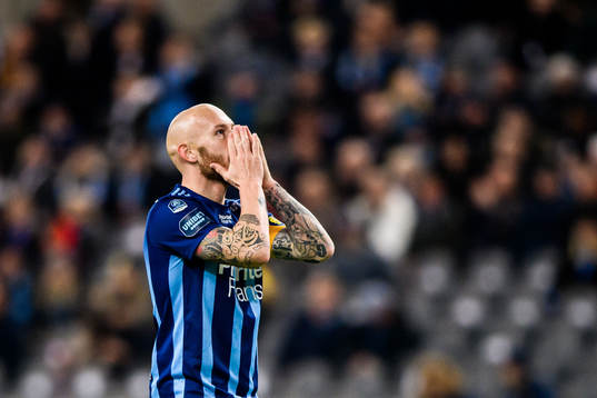 Djurgårdens Magnus Eriksson deppar