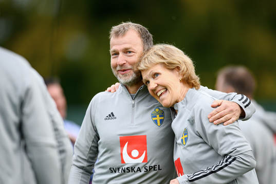 Pontus Ekblom, physio of the Swedish women's national