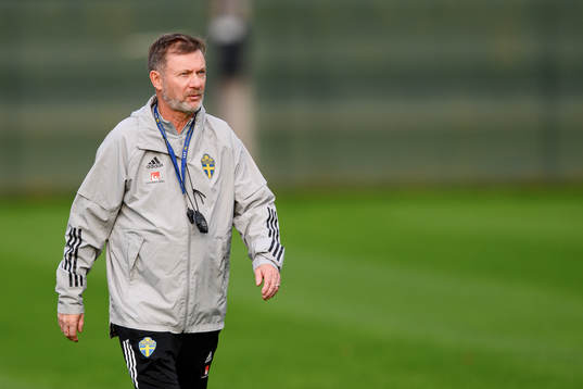 Peter Gerhardsson, head coach of the Swedish women's