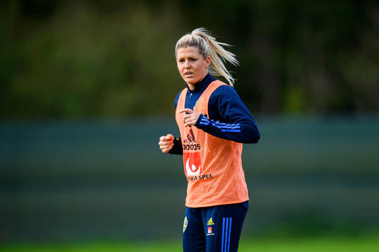 Olivia Schough of the Swedish women's national football team