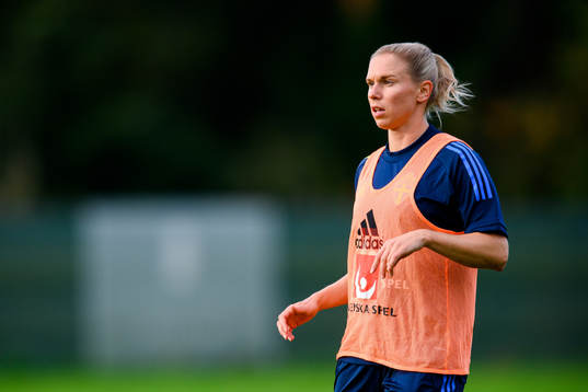 Jonna Andersson of the Swedish women's national football