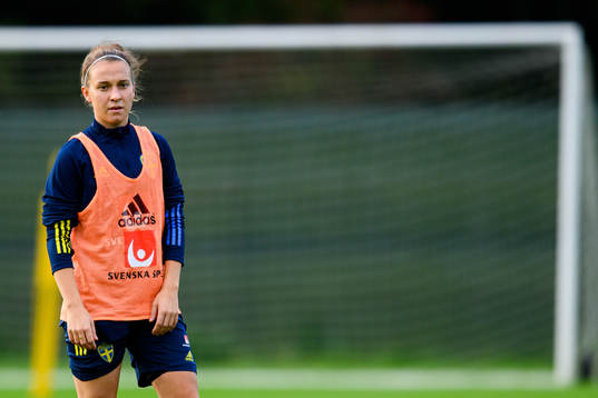 Julia Zigiotti Olme of the Swedish women's national