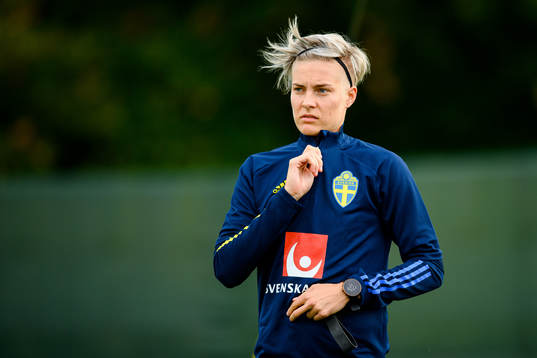 Lina Hurtig of the Swedish women's national football team