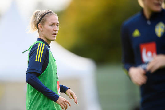Emma Kullberg of the Swedish women's national football team