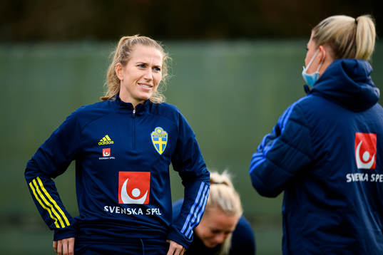 Emma Berglund of the Swedish women's national football team