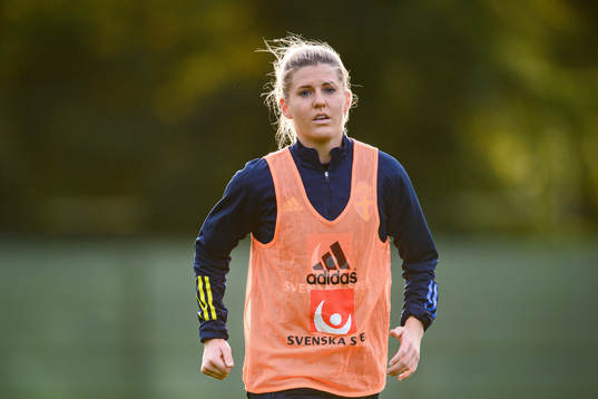 Olivia Schough of the Swedish women's national football team