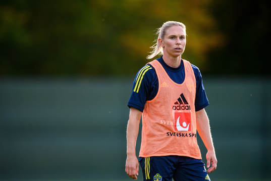 Jonna Andersson of the Swedish women's national football