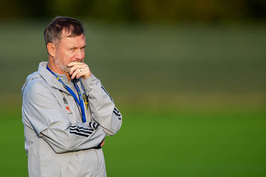 Peter Gerhardsson, head coach of the Swedish women's