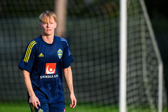 Nilla Fischer of the Swedish women's national football team