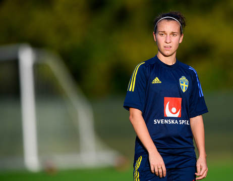 Julia Zigiotti Olme of the Swedish women's national
