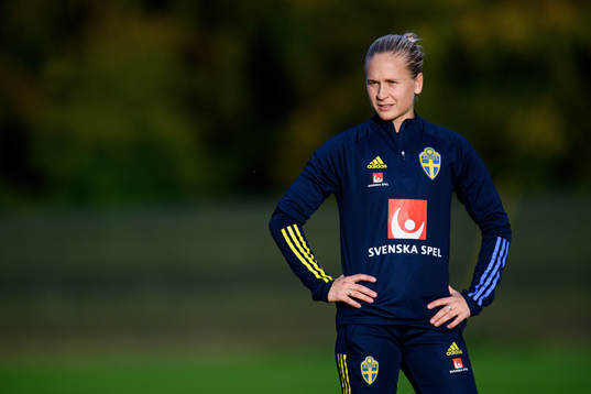 Filippa Curmark of the Swedish women's national football