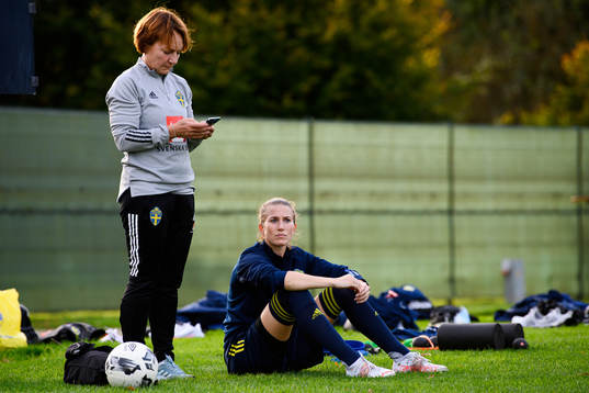 Emma Berglund of the Swedish women's national football team