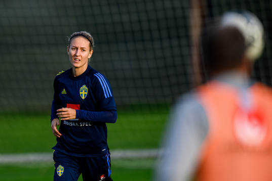 Emma Kullberg of the Swedish women's national football team