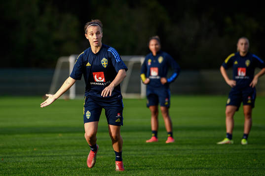 Julia Zigiotti Olme of the Swedish women's national