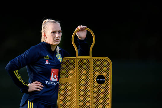Stina Blackstenius of the Swedish women's national football