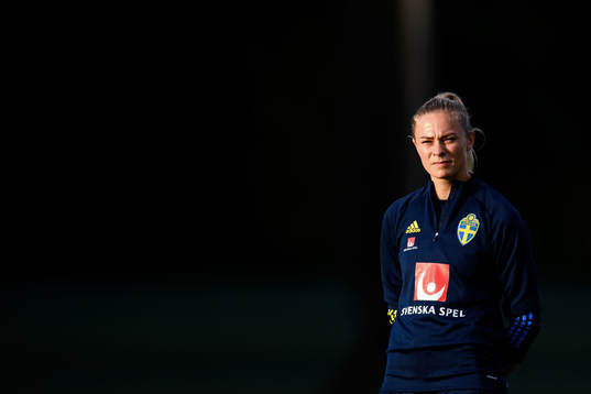 Fridolina Rolfö of the Swedish women's national football