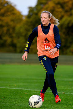 Amanda Ilestedt of the Swedish women's national football