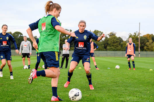 Jonna Andersson of the Swedish women's national football