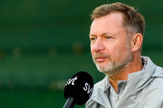 Peter Gerhardsson, head coach of the Swedish women's