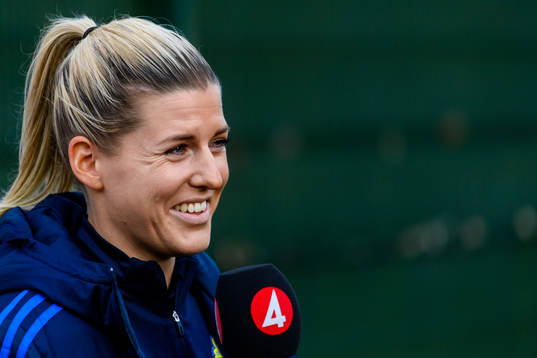 Olivia Schough of the Swedish women's national football