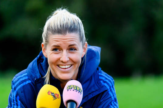 Olivia Schough of the Swedish women's national football