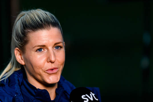 Olivia Schough of the Swedish women's national football