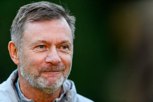 Peter Gerhardsson, head coach of the Swedish women's