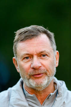 Peter Gerhardsson, head coach of the Swedish women's