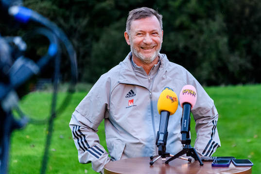 Peter Gerhardsson, head coach of the Swedish women's